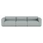 &Tradition Develius Armrest Hellgrau 130 - Hallingdal 65, Armlehne links