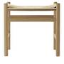 Carl Hansen & Søn Hocker 'CH53' Buche geölt, Papierkordel Natur, H: 39 cm