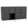 Montana Couple Sideboard Anthracite 04, Flint 148 lackiert