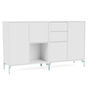 Montana Couple Sideboard New White 101, Flint 148 lackiert