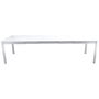 Fermob Tisch 'Ribambelle' Weiss 01, 149/290 x 100 / 3 Einlegeplatten