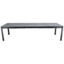 Fermob Tisch 'Ribambelle' Anthrazit 47, 149/290 x 100 / 3 Einlegeplatten