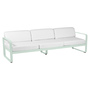 Fermob Outdoor 3-Sitzer Sofa 'Bellevie' Gletscherminze A7	, Grauweiss 81