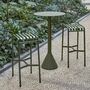 HAY Palissade Bar Stool Sky Grey