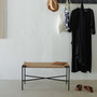 Skagerak by Fritz Hansen Vent Bench Black