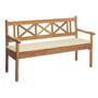 Skagerak by Fritz Hansen Sitzkissen zu Bank Skagen Gold-gelbe Streifen