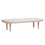 &Tradition Fly SC5 Eiche weiss geölt / Bianco Carrara Marmor