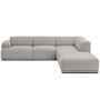 Imposantes Ecksofa 'Connect Soft' mit rechter Chaiselounge