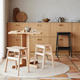 Form & Refine Quatrefoil Table 68x68 Eiche weiss geölt , B: 68 cm / T: 68 cm 
