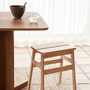 Form & Refine Quatrefoil Table 68x68 Eiche weiss geölt , B: 68 cm / T: 68 cm 
