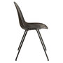 Mater Eternity Sidechair Coffee Waste Black