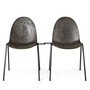 Mater Eternity Sidechair Coffee Waste Black