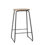 Mater Earth Stool Coffee Waste Light, H: 69 cm