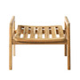 FDB Mobler M7 Sammen Footstool Teak Natur