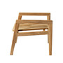 FDB Mobler M7 Sammen Footstool Teak Natur