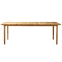 FDB Mobler M2 Sammen Table Teak Natur