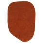 Nanimarquina Stone 5 B: 100 cm / L: 135 cm , Ziegelrot