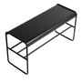 MUUBS Bench Copenhagen Schwarz