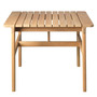 FDB Mobler M19 Sammen Lounge Table Teak Natur, B: 81.5 cm / T: 81.5 cm