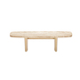 Classicon Matéria Side Table Travertin Natur
