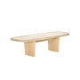 Classicon Matéria Side Table Travertin Natur