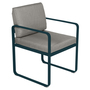 Fermob Bellevie Dining Armchair Acapulcoblau 21, Taupe Grau B8