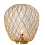 FontanaArte Pinecone Gold-Transparent, Ø: 50 cm / H: 52 cm