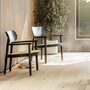 Thonet 119 F Buche aufgehellt gebeizt - TP 107, Kunststoff braun