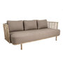 Cane-line Sense 3-Sitzer Sofa Taupe