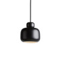 Woud Stone Pendant Small Schwarz, Ø: 15.9 cm / H: 16 cm 