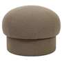 Design House Stockholm Uno Pouf Braun, Ø: 65 cm