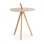 Woud Come Here Side Table Eichenholz weiss pigmentiert