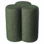 Pols Potten Clover Stool Boucle Dunkelgrün