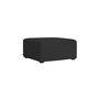 HAY Mags Soft Ottoman B: 87 cm / T: 87 cm , Anthrazit 193 - Divina MD
