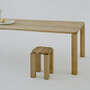 New Works Atlas Stool Eiche geräuchert, H: 44 cm