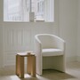 New Works Atlas Stool Eiche geräuchert, H: 44 cm
