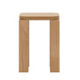 New Works Atlas Stool Eiche natur, H: 44 cm