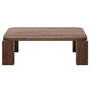 New Works Atlas Coffee Table Wood Eiche geräuchert, B: 82 cm / T: 82 cm / H: 29 cm 