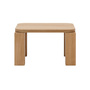 New Works Atlas Coffee Table Wood Eiche natur, B: 60 cm / T: 60 cm / H: 36 cm 