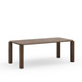 New Works Atlas Dining Table Eiche geräuchert, B: 200 cm / T: 95 cm