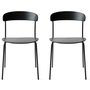 New Works Missing Chair Esche schwarz gebeizt