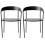 New Works Missing Armchair Esche schwarz gebeizt