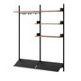 New Works New Works Wardrobe Shelf 3 Walnussfurnier / Schwarz