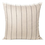 Ferm Living Calm Cushion Large B: 80 cm / H: 80 cm, Camel / Schwarz