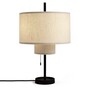 New Works Margin Table Lamp Ø: 36 cm / H: 56.5 cm, Beige