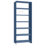 Lehni Aluminium-Regal Höhe: 220 cm Aluminium farblos eloxiert, B: 88 cm, T: 25 cm