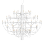 Flos 2097 Weiss matt, Ø: 100 cm, Glas klar