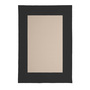 MY BENI Teppich EF-DC002 B: 100 cm / L: 140 cm , Camel Beige / Schwarz