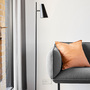Woud Cono Floor Lamp Satiniert