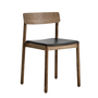 &Tradition Betty Chair  TK3 Eiche geräuchert geölt / Leder schwarz